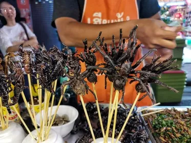 Where to eat insects in Bangkok, and how to eat them safely
